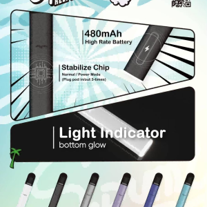 Spumy新冰熊思邦迷五代主機美國進口電子煙主機通用五代菸彈台灣現貨