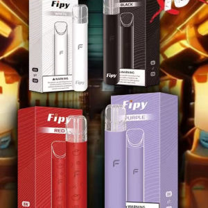 FIPY果派主機一代煙彈通用主機8/10W二擋調節四色電子雾化桿
